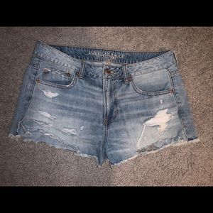 American Eagle Tom Girl Denim Short